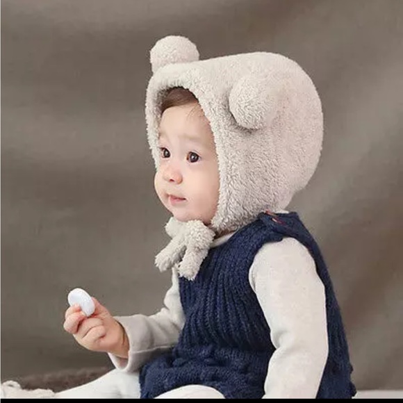 Two Baby Soft Winter Hats - Picture 1 of 6